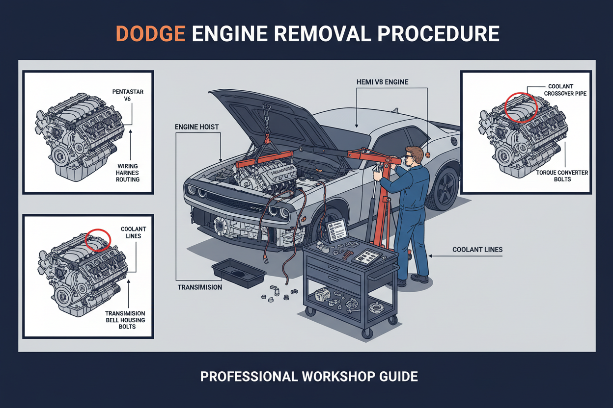 Step-by-Step Dodge Engine Removal and Preparation Tips