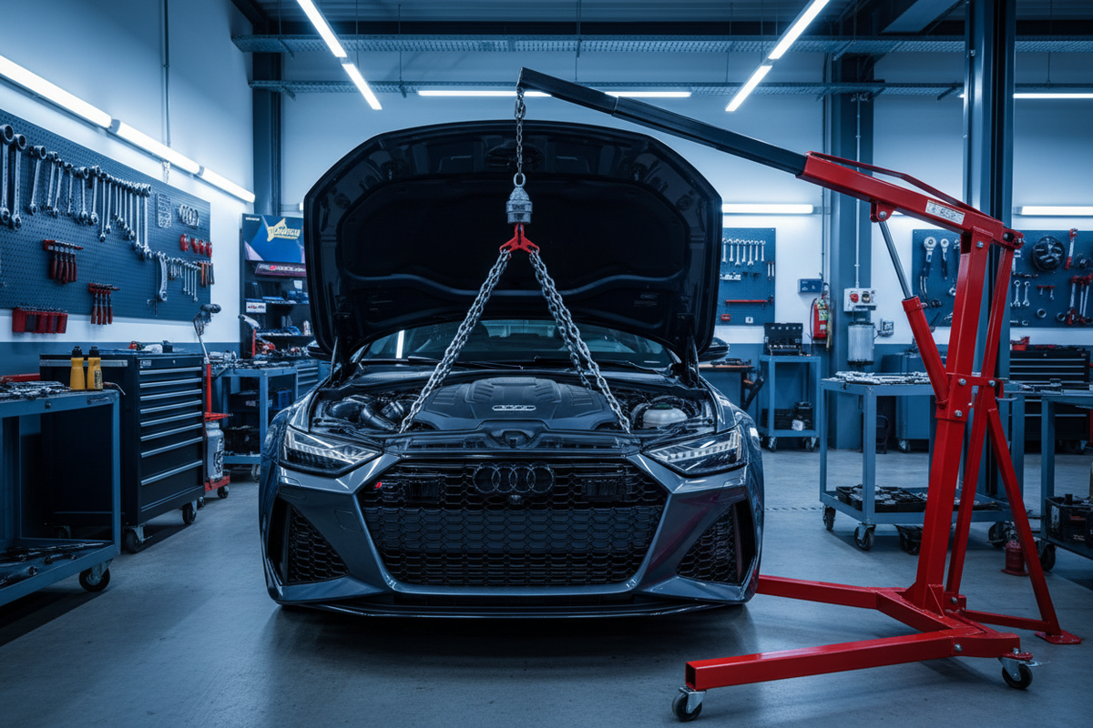 Step-by-Step Audi Engine Removal and Preparation Tips