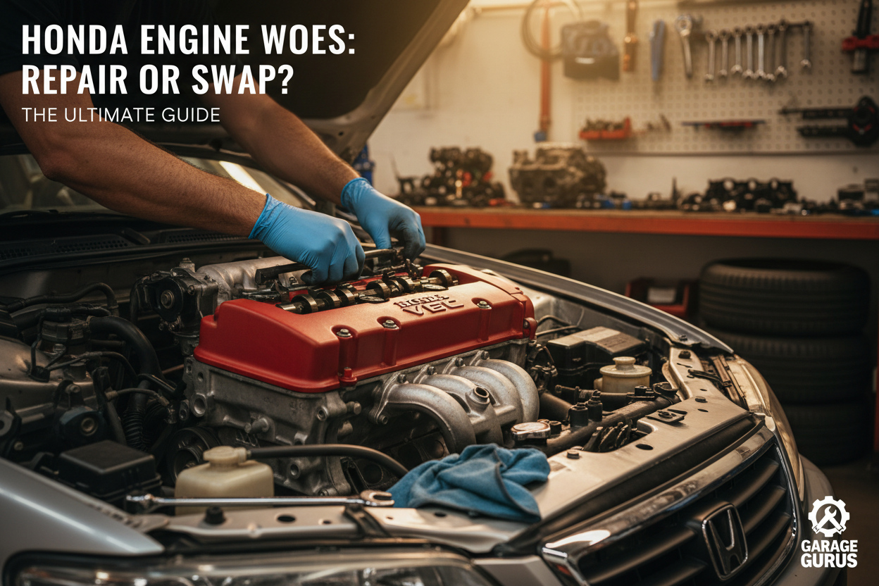 Common Honda Engine Problems and How a New Swap Solves Them
