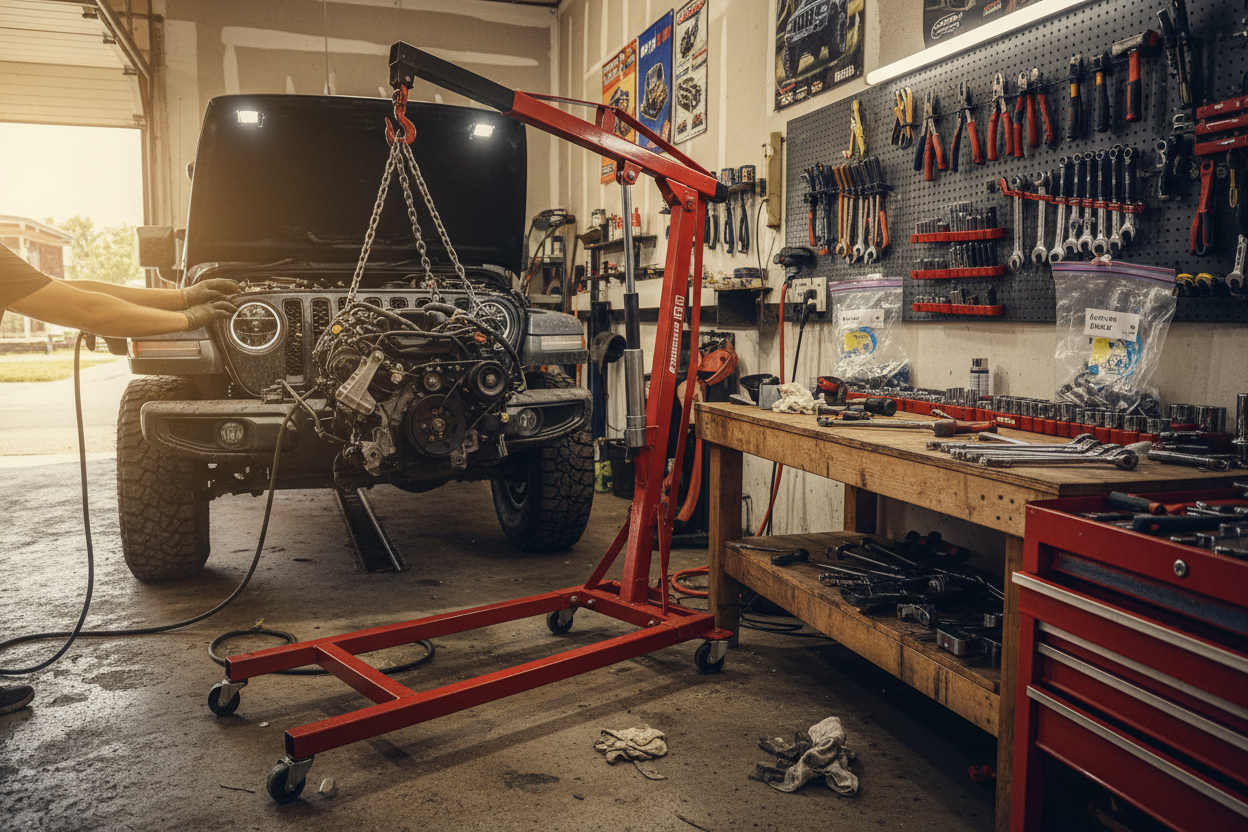 Step-by-Step Jeep Engine Removal and Preparation Tips