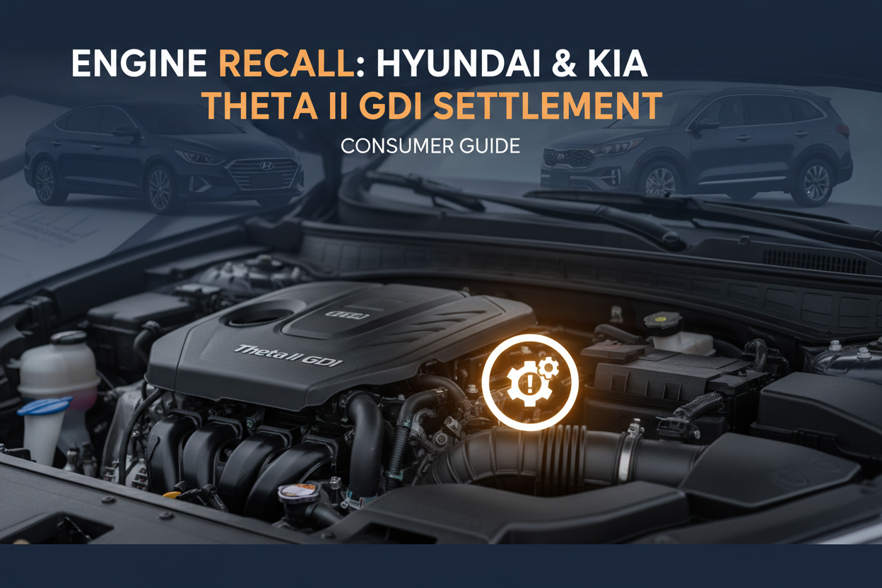 Hyundai & Kia Theta II Engine Recall and Class-Action Settlement: What Owners Should Know (and Your Replacement Options)