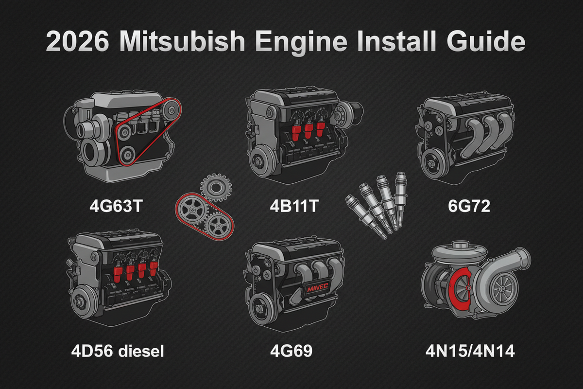 Complete 2026 Installation Guide for Mitsubishi Engines