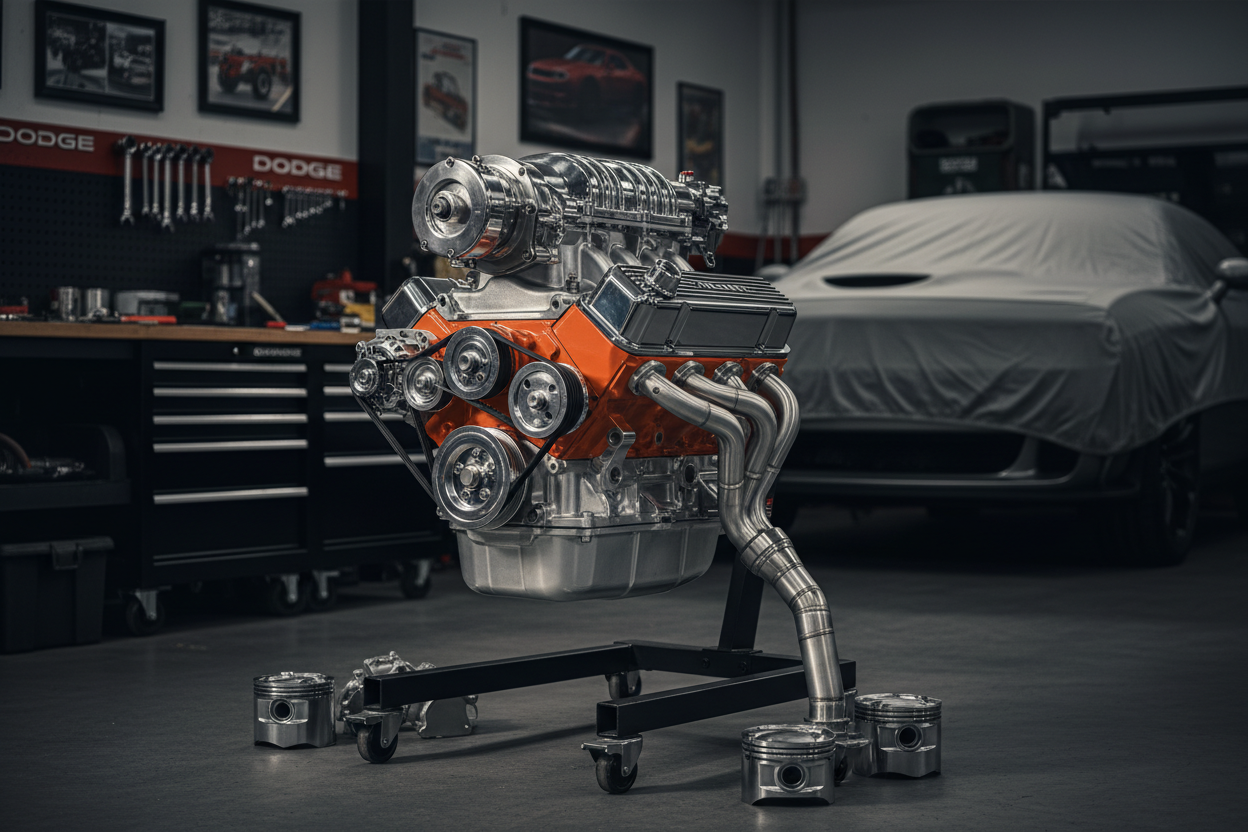 Dodge Performance Upgrades: Starting with a Fresh Crate Engine