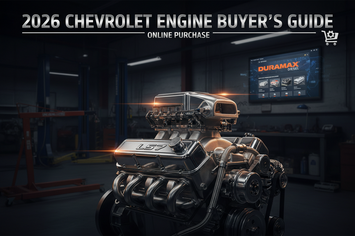 How to Source a Brand New Chevrolet Engine Online in the USA