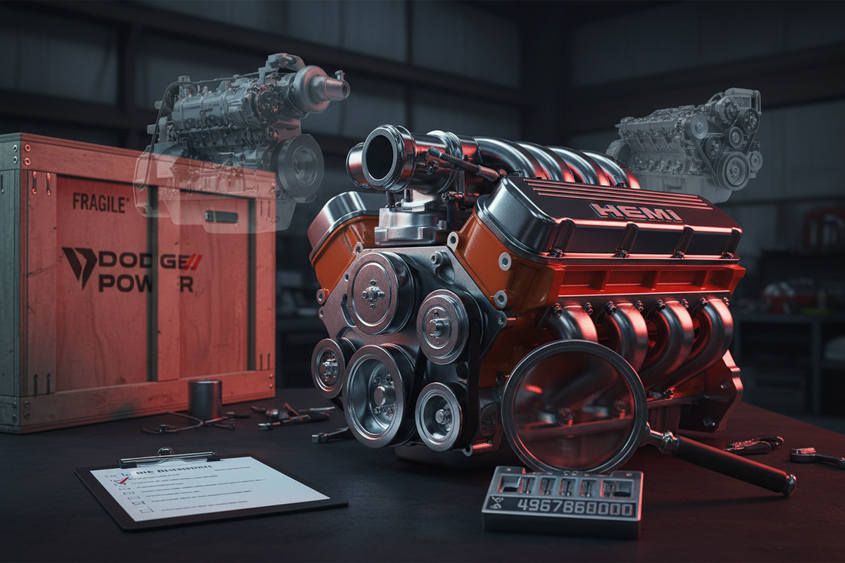 How to Source a Brand New Dodge Engine Online in the USA