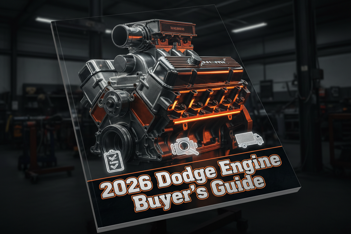 How to Source a Brand New Dodge Engine Online in the USA