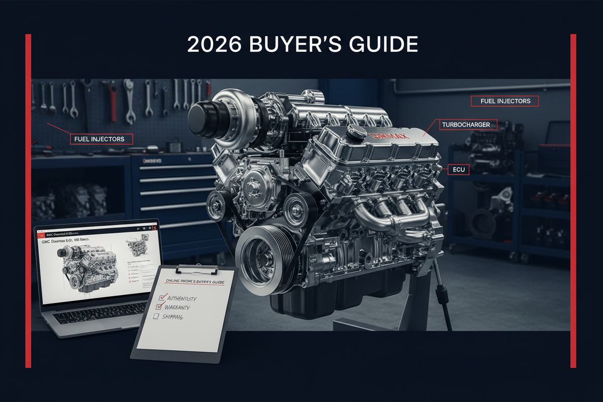 How to Source a Brand New GMC Engine Online in the USA