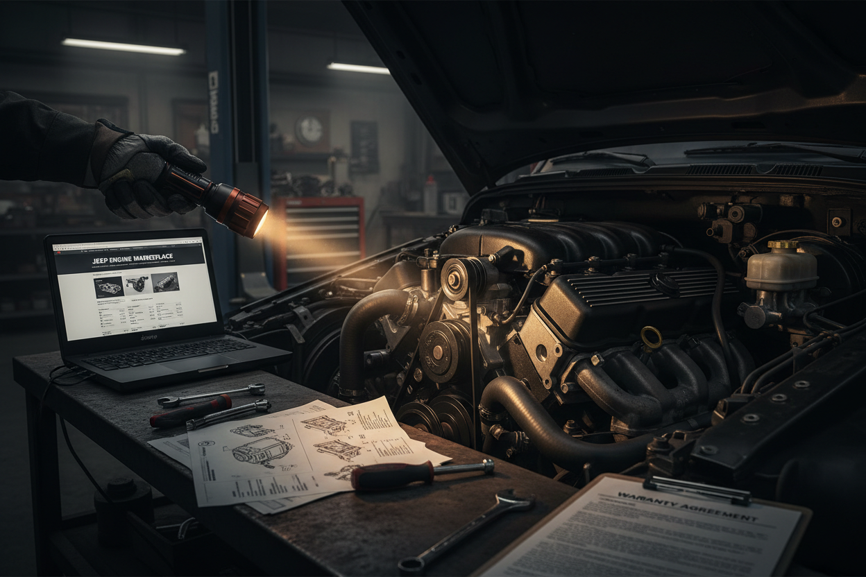 How to Source a Brand New Jeep Engine Online in the USA
