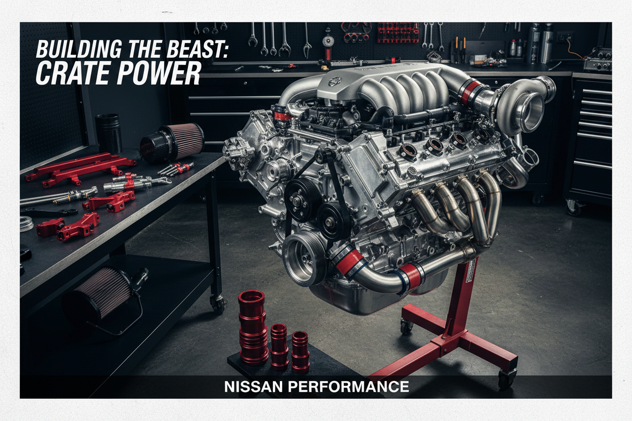 Nissan Performance Upgrades: Starting with a Fresh Crate Engine