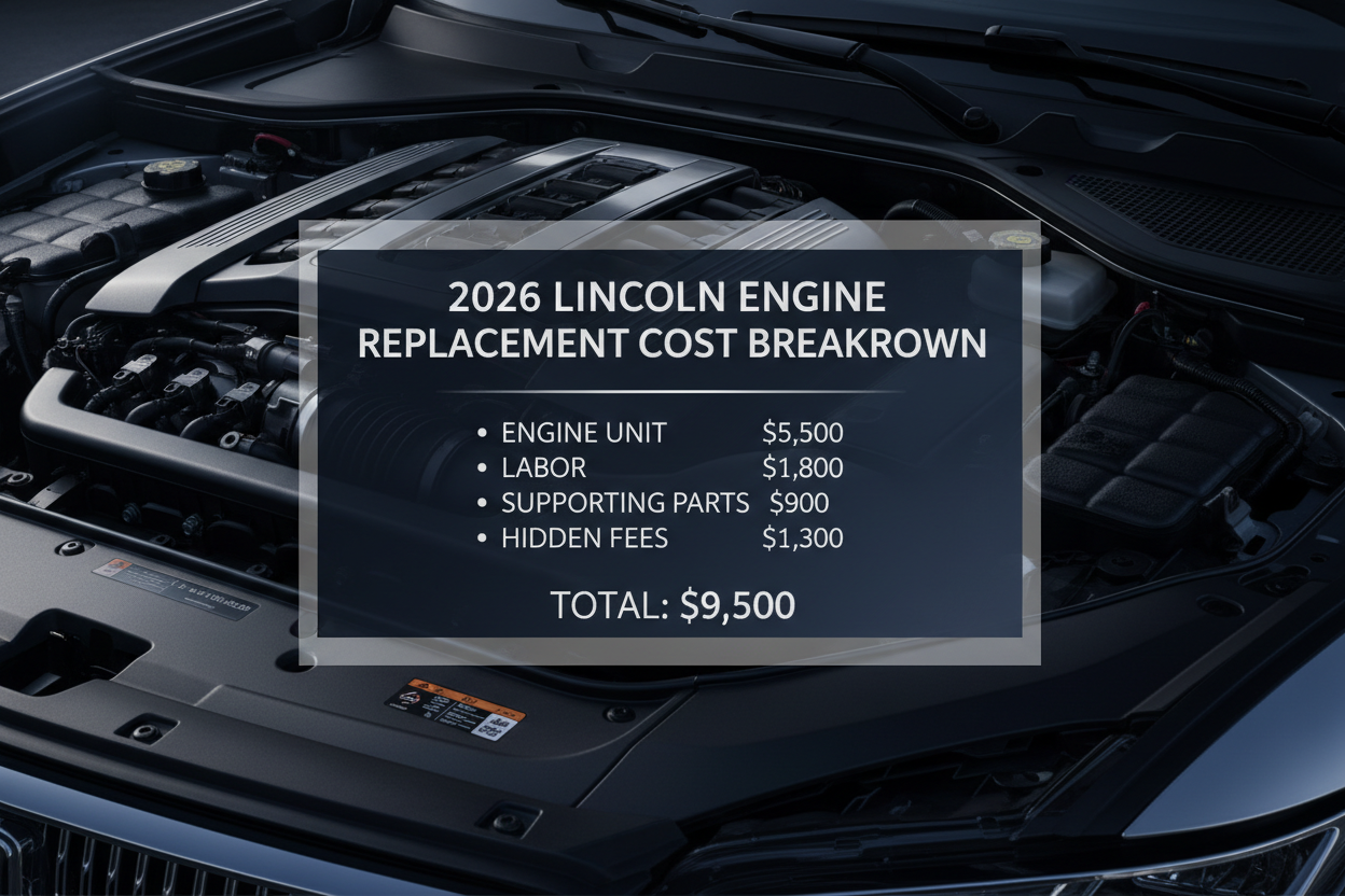 What is the Average Cost of a Lincoln Engine Replacement in 2026?