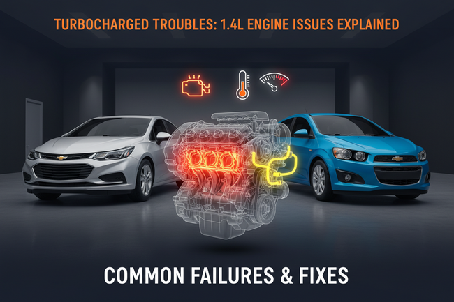 Chevy Cruze & Sonic Engine Problems: 1.4L Turbo Failure Symptoms and W