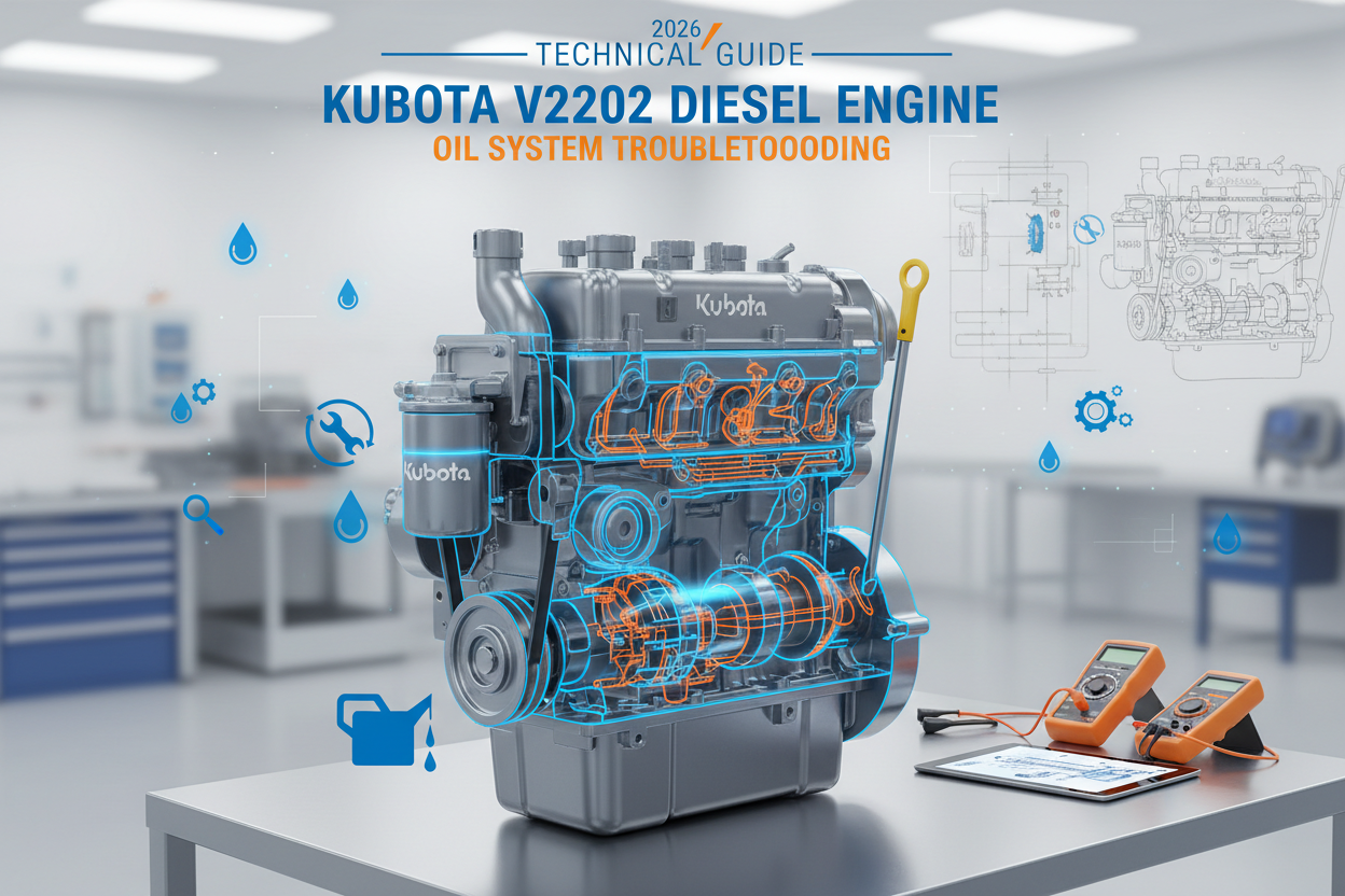 How to Fix Kubota V2203 Oil Consumption: A 2026 Troubleshooting Guide