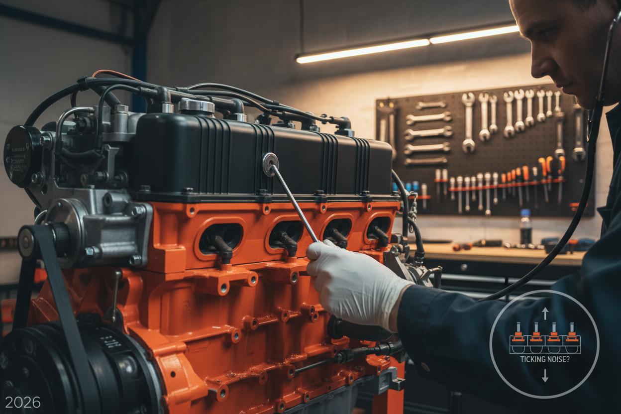 How to Fix Kubota V2203 Ticking Noise: A 2026 Troubleshooting Guide
