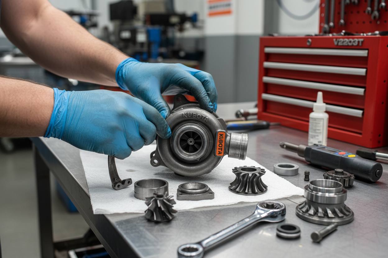 How to Fix Kubota V2203 Turbo Failure: A 2026 Troubleshooting Guide