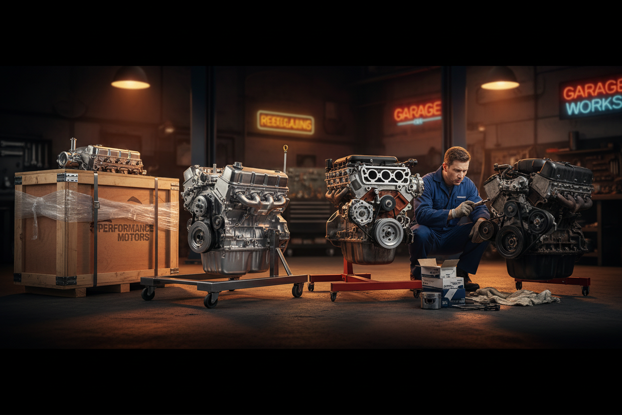 New vs. Remanufactured vs. Rebuilt vs. Used Engines: How to Actually Choose