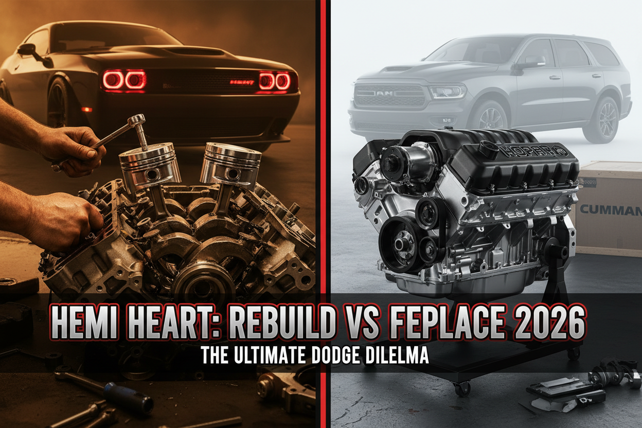 Dodge Engine Replacement vs. Rebuild: Which is Better for Your Wallet?