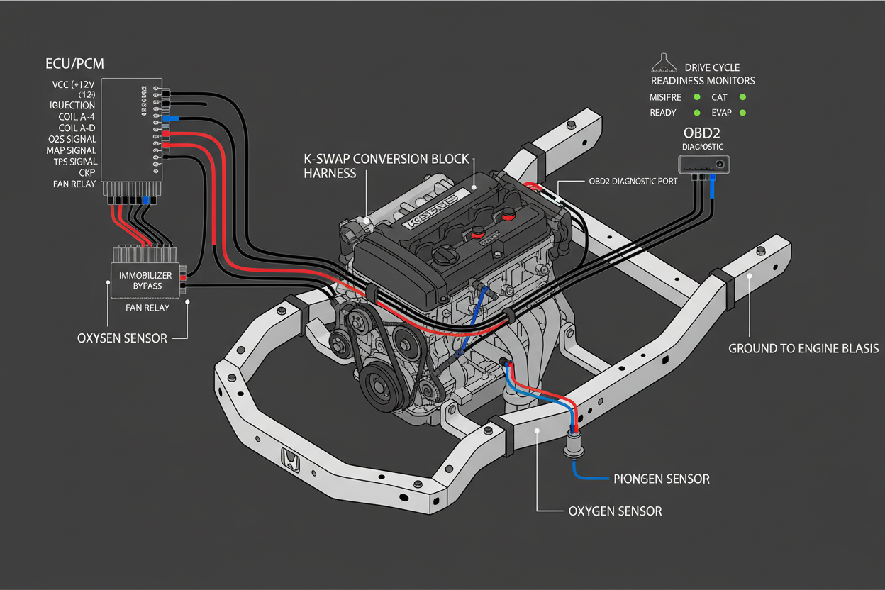 Wiring and ECU Tips for Your New Honda Engine Installation