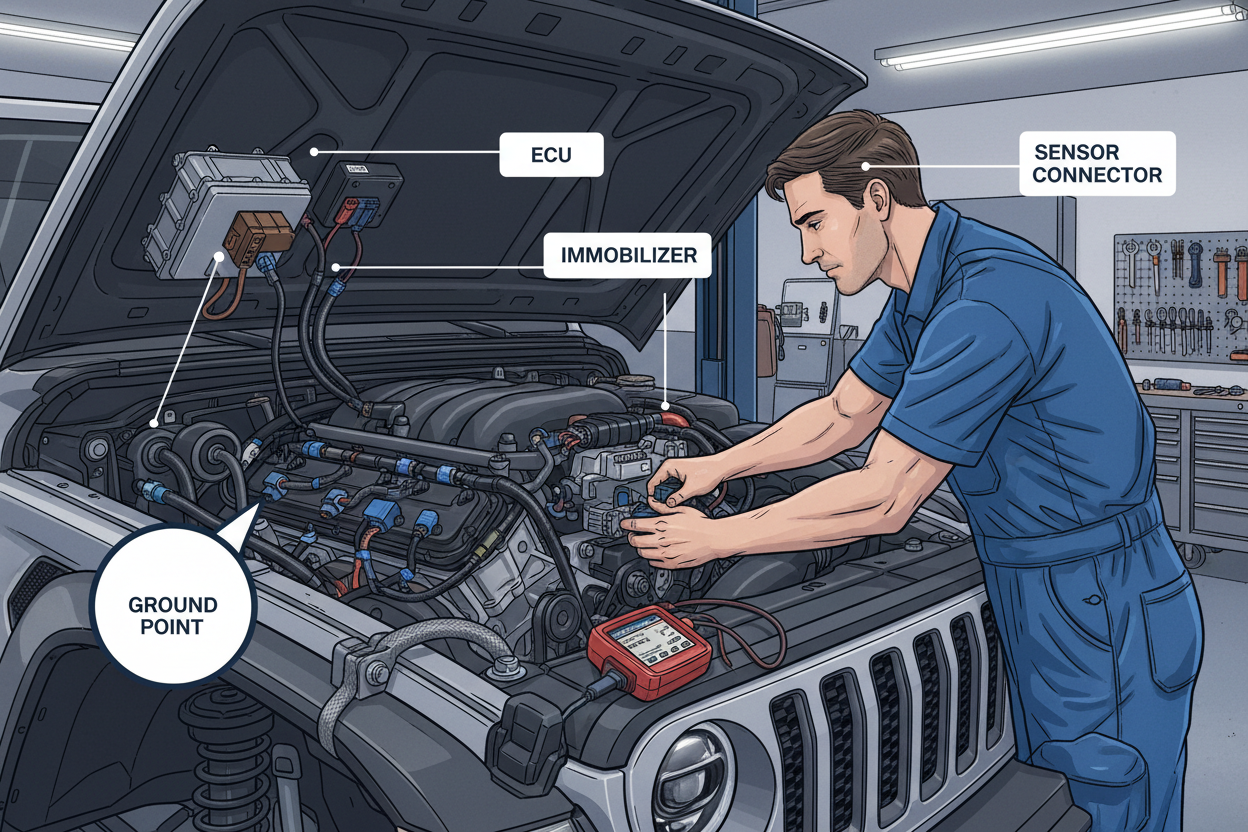 Wiring and ECU Tips for Your New Jeep Engine Installation