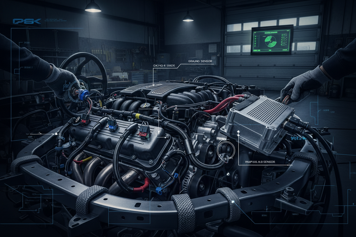 W Engine Connections Wiring and ECU Tips for Your New Lincoln Engine Installation