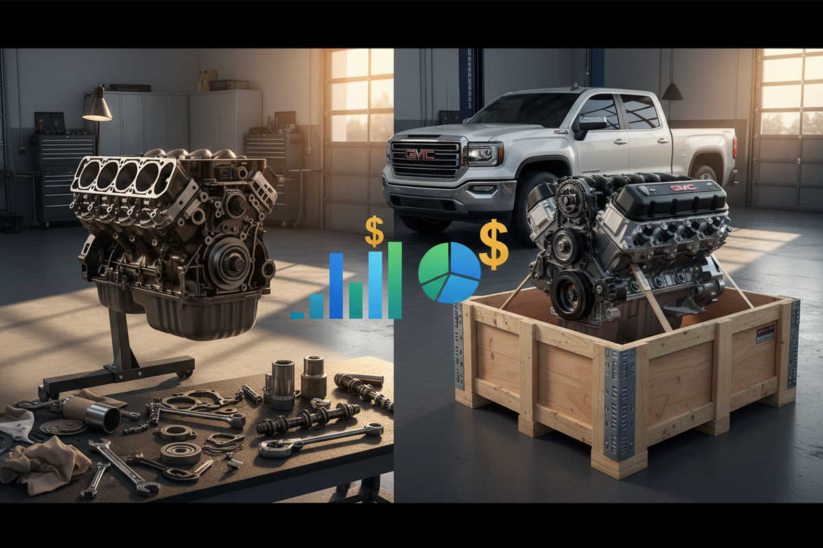 GMC Engine Replacement vs. Rebuild: Which is Better for Your Wallet?