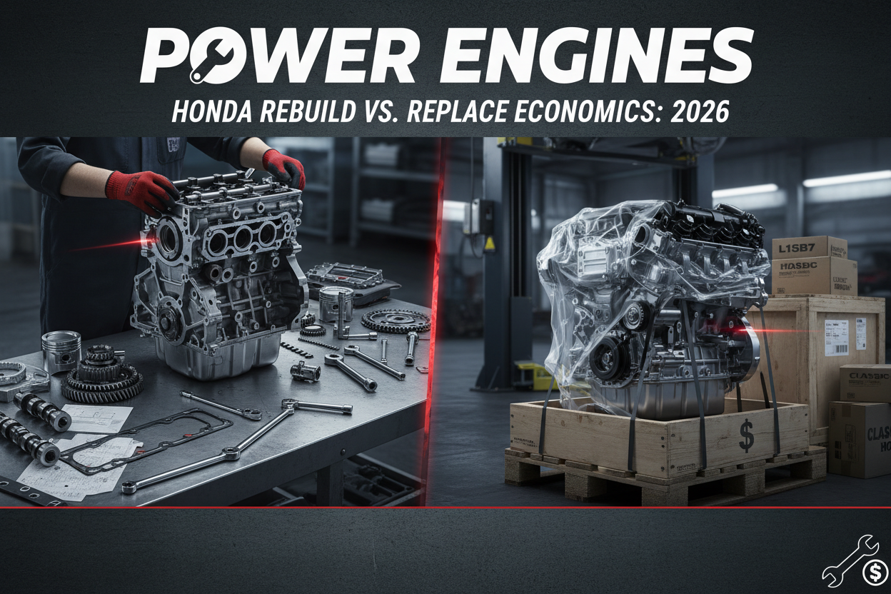 Honda Engine Replacement vs. Rebuild: Which is Better for Your Wallet?
