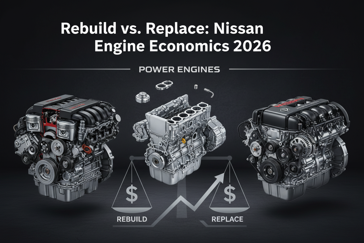 Nissan Engine Replacement vs. Rebuild: Which is Better for Your Wallet?
