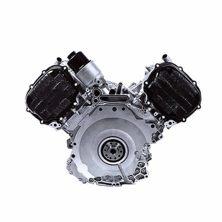 2016-2018 Audi A6 3.0L supercharged 6-cylinder engine motor with detailed components and structure.