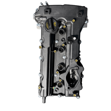 2014-2016 Kia Sportage 2.4L G4KJ engine valve cover, new condition, designed for 4-cylinder GDI performance.