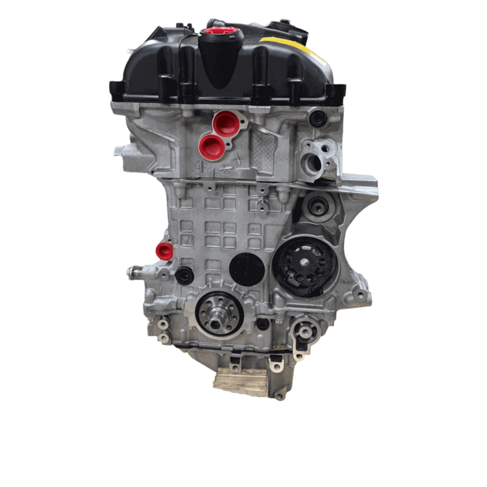 Remanufactured BMW 135i N55 3.0L Turbo Engine, 6-cylinder with 272-370 HP, dimensions 30x19x33 inches.