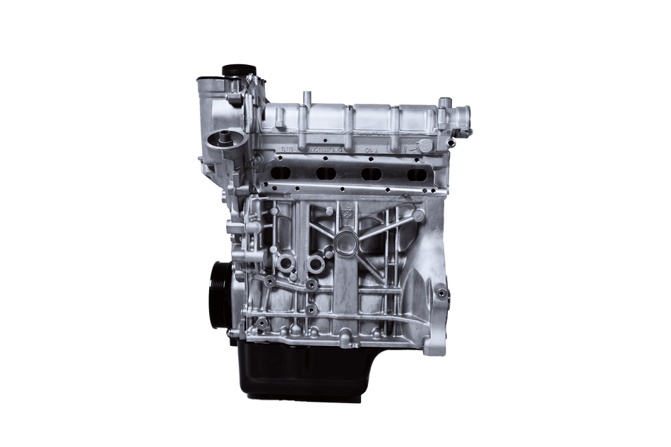 Audi Volkswagen 1.6L EA111 CFN 4-Cylinder Engine Motor, new condition, gas fuel type, 16 valves, compression ratio specifications.