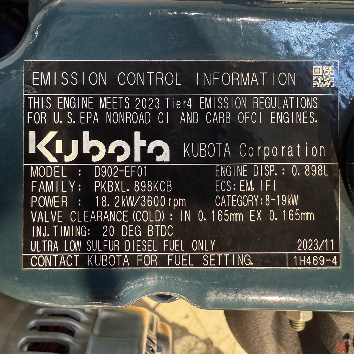 High-quality Fit Kubota D902 EF01 Engine D902-EF01 Motor Assembly 1J325-46000 Brand New Engines > Gasoline > 4-Cylinder for sale at POWER ENGINES 89388851