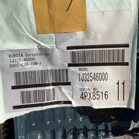 High-quality Fit Kubota D902 EF01 Engine D902-EF01 Motor Assembly 1J325-46000 Brand New Engines > Gasoline > 4-Cylinder for sale at POWER ENGINES 84069519